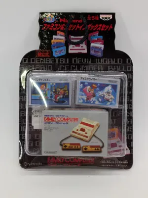 バンプレスト ファミコン&カセットインボックスセット Nintendo アイスクライマー&アーバンチャンピオン