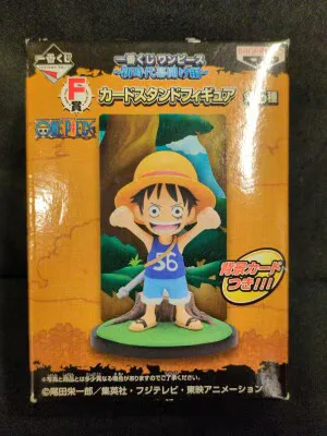 バンプレスト 一番くじ ワンピース 新時代幕開け編 F賞 ルフィ カードスタンドフィギュア