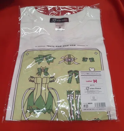 東京ミュウミュウにゅ~ アルマビアンカ Tシャツ ミュウレタス バトルコスチューム 女性Mサイズ(日本サイズ)