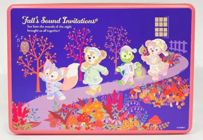 東京ディズニーシー お菓子缶(アソーテッド・スウィーツ) Duffy and Friends Fall's Sound Invitations ※缶のみ