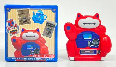 東京ディズニーリゾート ミニチュアフィギュアコレクション 自動販売機 トゥモローランド(ベイマックス/赤)