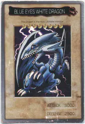 BANDAI 東映版カードダス 3弾 BLUE EYES WHITE DRAGON 118