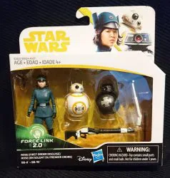 HASBRO FORCE LINK 2.0 ROSE (FIRST ORDER DISGUISE) / BB-8 / BB-9E 3.5インチ