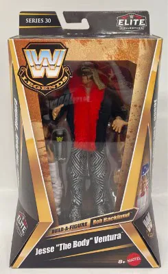 MATTEL ELITE COLLECTION BUILD A Bob Backlund Jesse The Body Ventura
