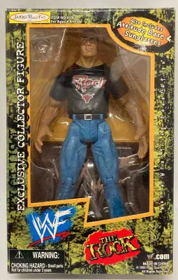 JAKKS Pacific EXCLUSIVE COLLECTOR FIGURE THE ROCK 97051
