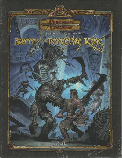 Wizards Of The Coast Dungeons&Dragons 4th Barrow of the Forgotten King