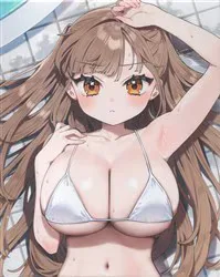 咲良ゆき カラー複製イラスト 「児玉りん」