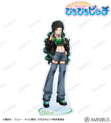 ★新品★アルマビアンカ マーメイドメロディーぴちぴちピッチ 特大アクリルスタンド 描き下ろし 洞院リナ Y2Kファッションver. 約24.3cm