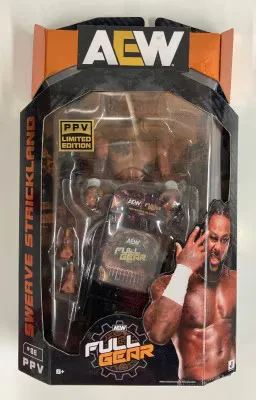JAZWARES AEW FULL GEAR PPV LIMITED EDITION SWERVE STRICKLAND 08