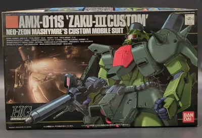 バンダイ HGUC 1/144 機動戦士ガンダムZZ ザクIII改 003
