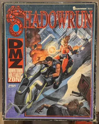 《未開封》 FASA ボードゲーム SHADOWRUN DMZ DOWNTOWN MILITARIZED ZONE