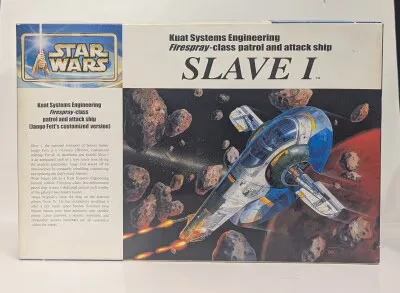 FINE MOLDS MODEL KIT SLAVE I (ジャンゴ フェット バージョン) 1/72スケール
