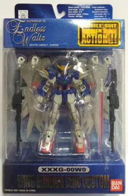 バンダイ MS in ACTION!!/MIA 新機動戦記ガンダムW ウイングガンダムゼロカスタム