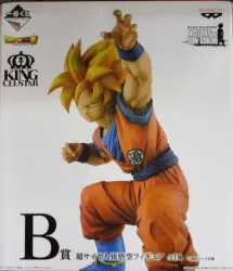 バンプレスト 一番くじ ドラゴンボール HISTORY OF SON GOKOU B賞超サイヤ人孫悟空 フィギュア KING CLUSTAR