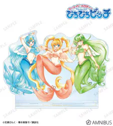 アルマビアンカ マーメイドメロディーぴちぴちピッチ BIGアクリルスタンド 描き下ろし 集合 羽を纏ったマーメイドver.