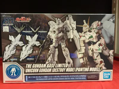 BANDAISPIRITS HGUC 1/144 ガンダムベース限定 バンダイスピリッツ版 ユニコーンガンダム(デストロイモード)ペインティングモデル