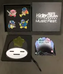 KIRBY 30TH ANNIVERSARY MUSIC FEST ピンズセット