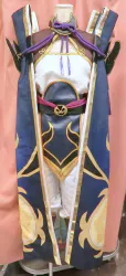 サークル製 Fate/Grand Order FGO 蘭陵王 セイバー 仮面付き コスプレ衣装 未着用品 女性XLサイズ