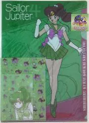 サンスター文具 20th anniversary セーラームーン クリアファイルセット3枚組 【セーラージュピター】 クリアファイル