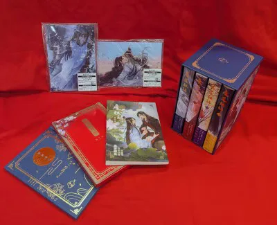 KADOKAWA ダリアシリーズユニ 墨香銅臭 魔道祖師 全4巻+アニメイト特典収納BOX付 セット