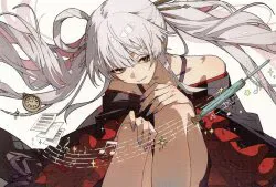超かぐや姫! 来場者特典 「歌ってみた」イラストポストカード(トリノコシティ) 第5弾