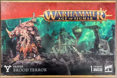 《未開封》 GAMESWORKSHOP WARHAMMER AGE OF SIGMAR SKAVEN Brood Terror ブロードテラー