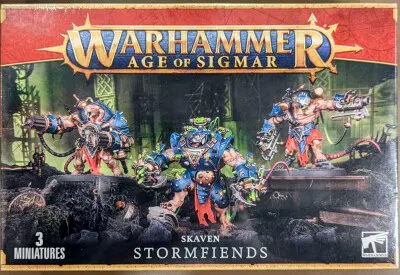 GAMES WORKSHOP WARHAMMER AGE OF SIGMAR SKAVEN Stormfiends ストームフィーンド
