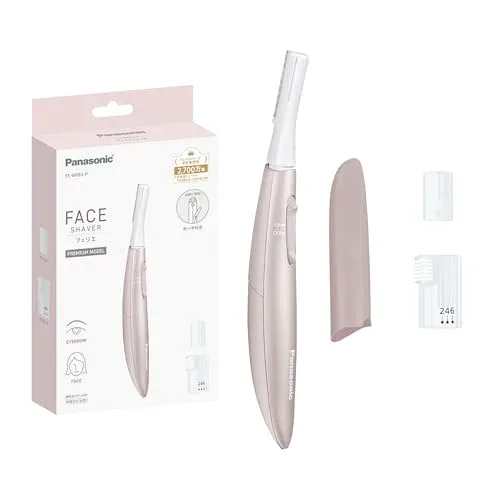 パナソニック フェイスシェーバー フェリエ ウブ毛 眉毛 乾電池式 ピンク ES-WF63-P 送料無料