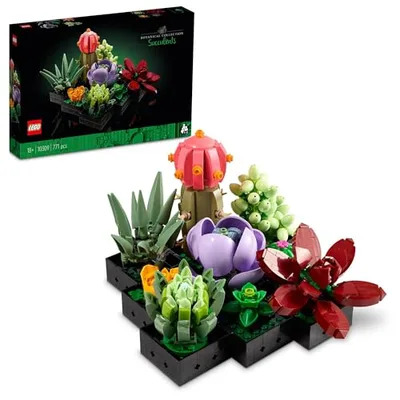 レゴ(LEGO) ボタニカル 多肉植物 おもちゃ 玩具 プレゼント 誕生日 ブロック クリスマス 男性 女性 観葉植物 フェイクグリーン 送料無料