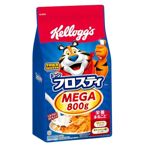 ケロッグ コーンフロスティ MEGA 800g×6個 送料無料