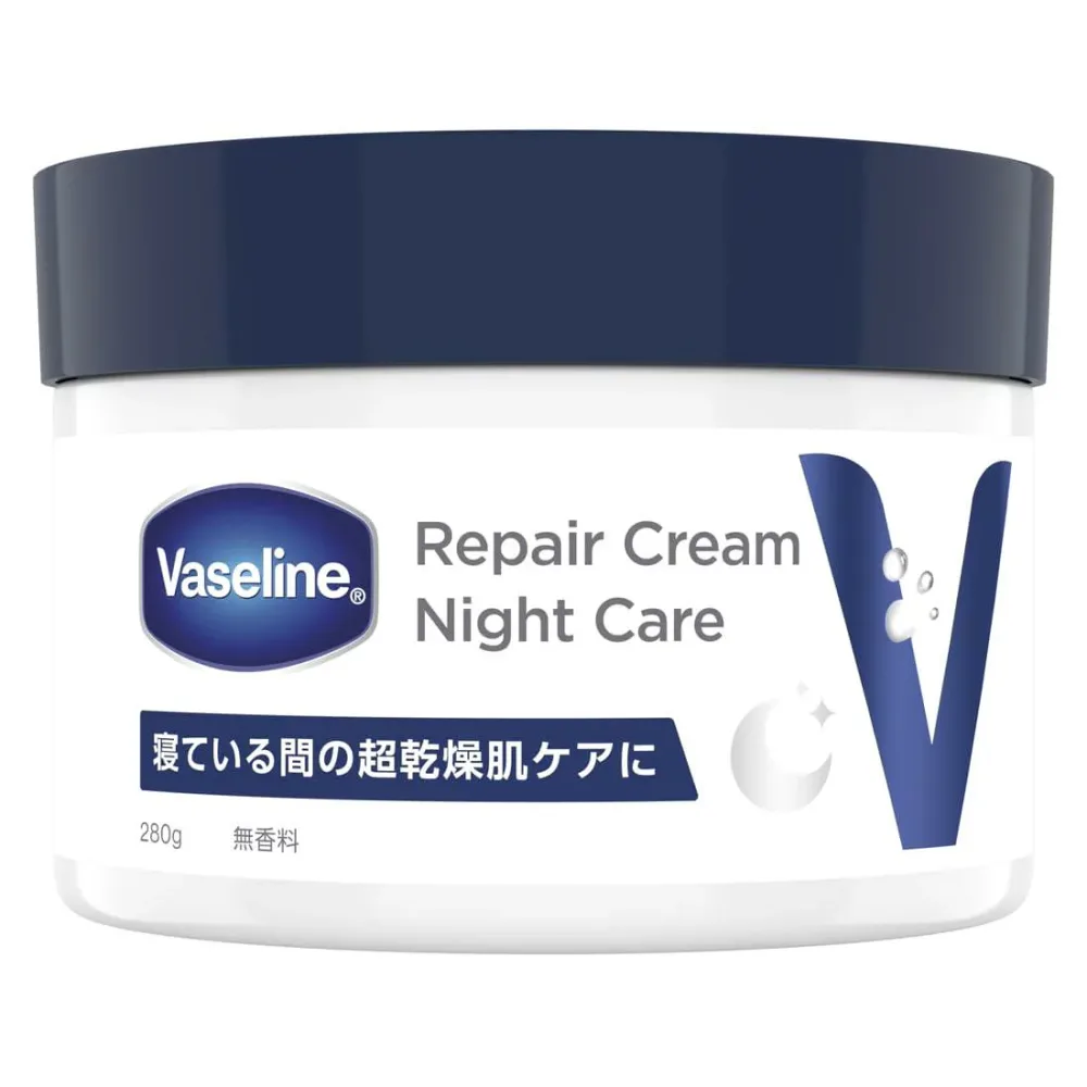 Vaseline(ヴァセリン)リペアクリーム ナイトケア 280g <レチノール配合 超乾燥肌向けナイトケアクリーム>