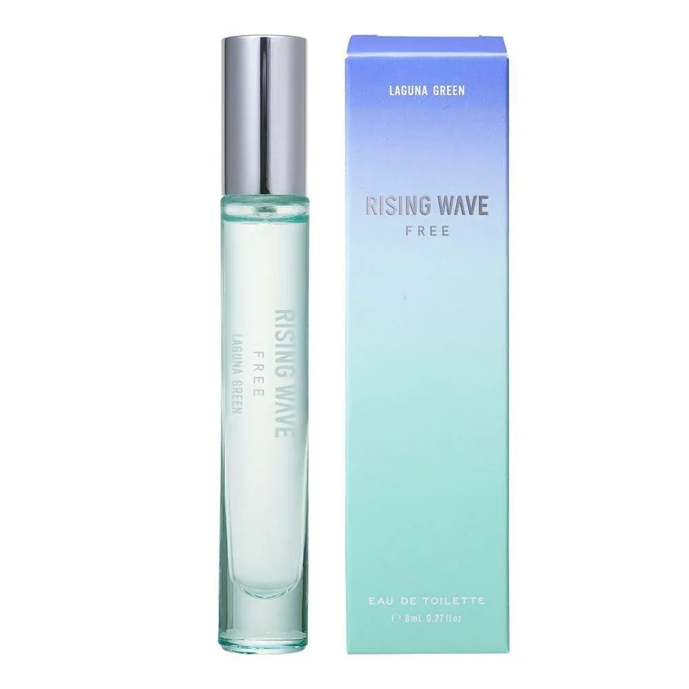 RISINGWAVE ライジングウェーブ フリー ラグナグリーン オードトワレ 8ml 香水 トライアル 持ち運び アトマイザー