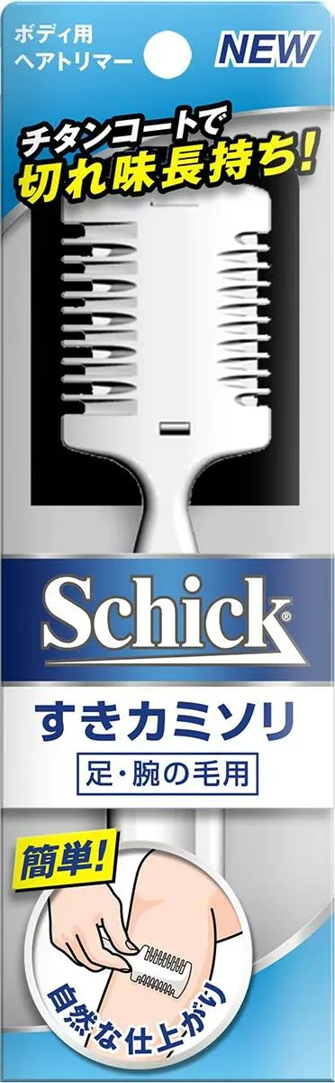 Schick(シック) シック Schick メンズ ボディ用 ヘアトリマー (1本) シルバー