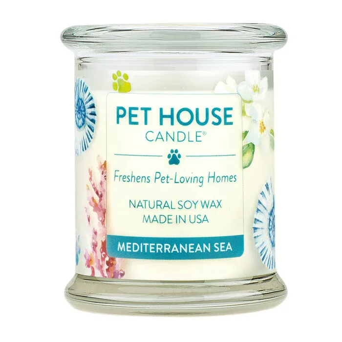 PET HOUSE キャンドル メディテレーニアンシー L ソイワックス 消臭【tt】
