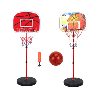 送料無料 120cmまで高さ調整できる バスケットボール おもちゃ バスケットゴールセット スポーツ スポーツトイ バスケ 男の子 女の子 知育玩具 カッコイイ 玩具 子供 室内 室外 遊び ゲーム トイ 誕生日 プレゼント ギフト 【楽天海外通販】