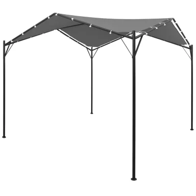 vidaXL ガゼボ 4x4m アントラシート