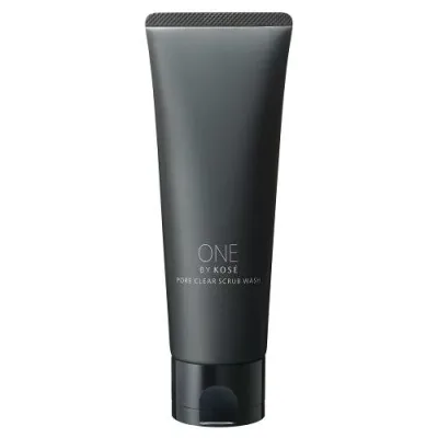 ONE BY KOSE(ワンバイコーセー) 洗顔 毛穴 ポアクリア スクラブ ウォッシュ 130g 角栓 ヒアルロン酸