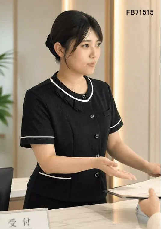 FB71515 オーバーブラウス ユニフォーム 事務服 制服 FOLK nuovo フォーク