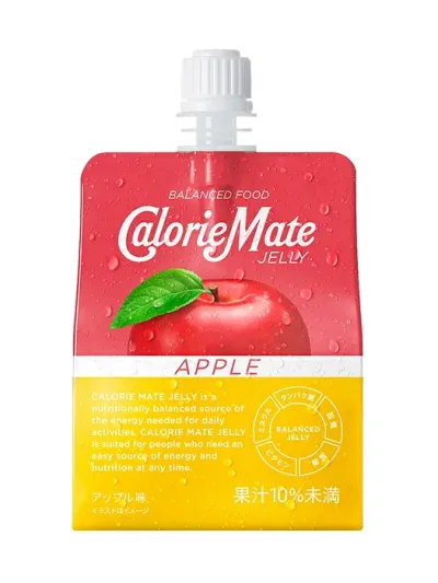 Otsuka Pharmaceutical Calorie Mate Jelly <<Apple Flavor>> 215g x 6 pieces set