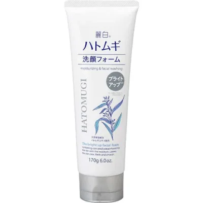 麗白 ハトムギ ブライトアップ 洗顔フォーム(170g)/ 熊野油脂