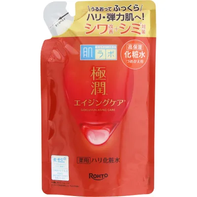 ロート製薬 肌ラボ 極潤 薬用ハリ化粧水 つめかえ用 170ml (医薬部外品)