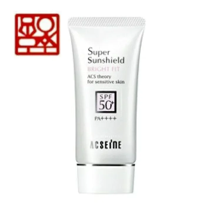 アクセーヌ スーパーサンシールドブライトフィット(日やけ止め乳液)〈SPF50+〉〈PA++++〉40g