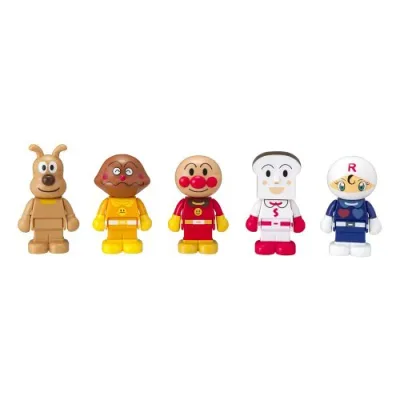 バンダイ(BANDAI) ブロックラボ ブロックといっしょに遊べる! アンパンマンとなかまたちブロックドールセット