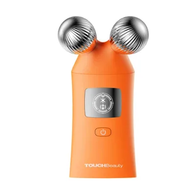 TOUCHBeauty TB1767OR 3-in-1マルチエステ美顔器 プレミアム 電気刺激で表情筋を刺激 ハリと弾力のある肌へ オレンジ