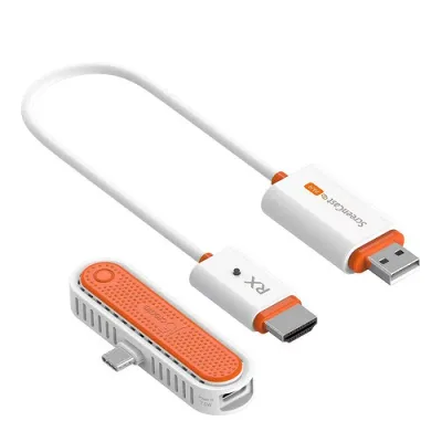 j5 create JVAW60 ScreenCast Mini 超小型USB-C to HDMIワイヤレス送受信機 2.4GHz/5GHz対応 縦横表示可能 Windows Mac対応