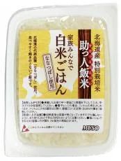 【1個】【(ムソー)助っ人飯米・白米ごはん】160g/白米ご飯/レトルト包装品【全国一律送料無料】【メール便 ポスト投函】