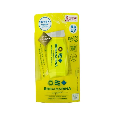 BRISA MARINA ブリサマリーナ アスリートプロ UVスティックアップサイクル 11.5g ホワイト SPF50+ PA++++ UV耐水性★★