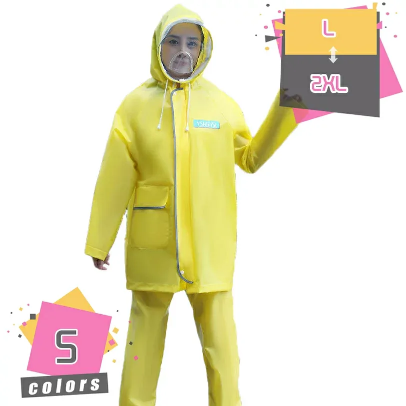 500円OFFクーポン レインスーツ レインコート 上下セット レインウェア メンズ レディース 防水 撥水 透湿 雨カッパ 雨具 バイク 自転車 アウトドア 作業用 釣り 登山 大きいサイズ おしゃれ かっこいい フード付き 雨合羽 mdnat