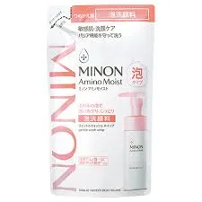 4個セット ポスト便発送 ミノン アミノモイスト ジェントルウォッシュ ホイップ つめかえ用 130ml 【送料無料】 第一三共ヘルスケア 泡洗顔料