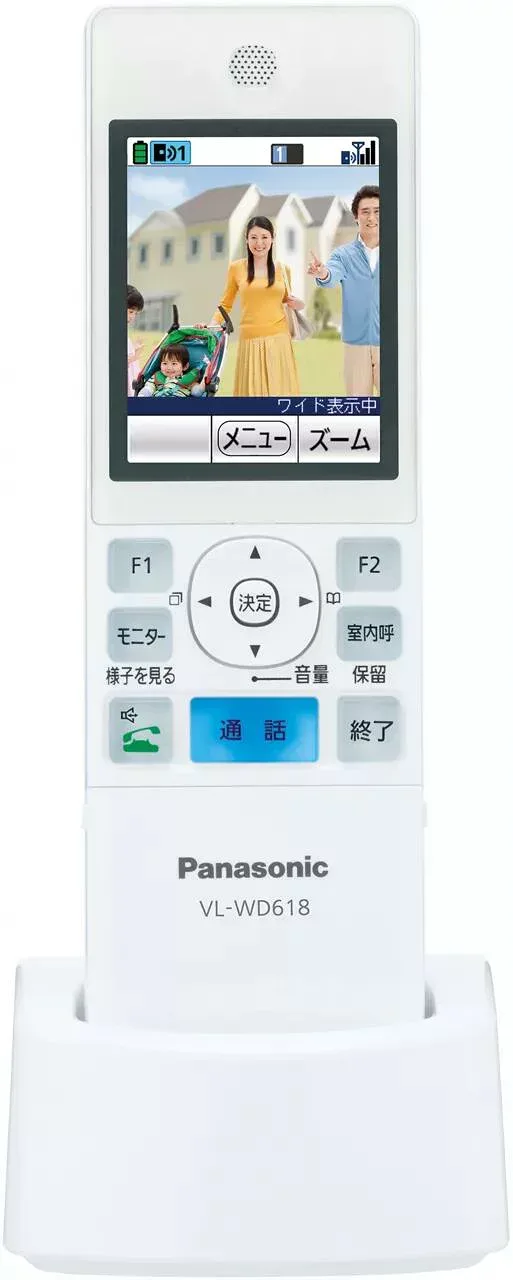 パナソニック部品:ワイヤレスモニター子機/VL-WD618コードレス電話機用
